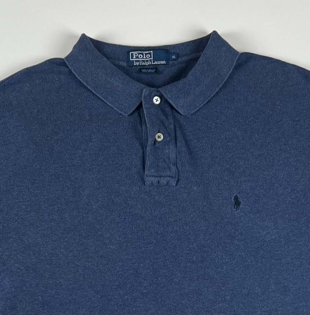 Polo Ralph Lauren Men's Short Sleeve Polo Shirt Blue Size XL